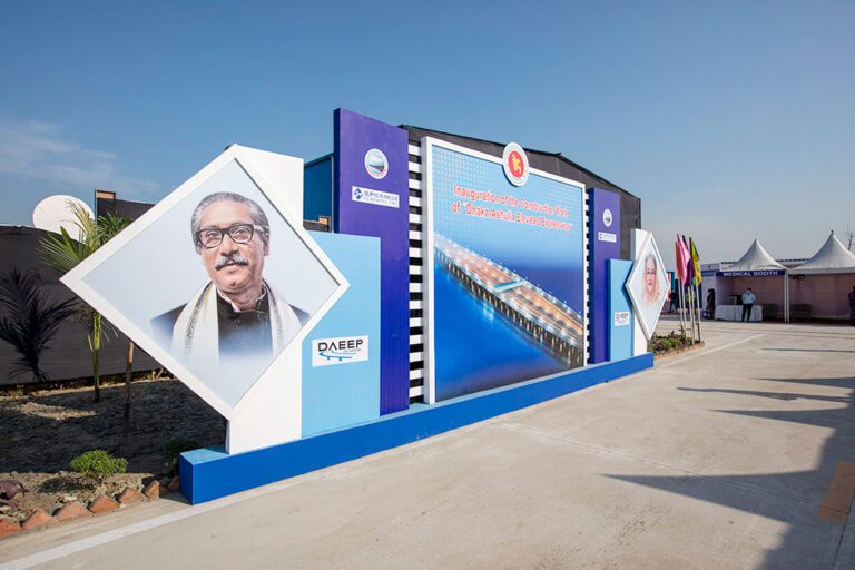 Ground Breaking Ceremony of Elevated Express Way 2022 10 service eventtouchint